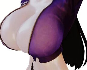 Nico Robin awesome boobs bouncing