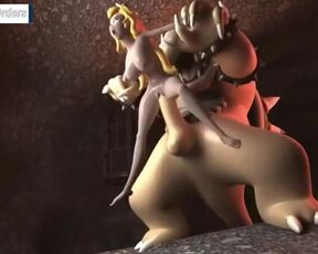 Bowser Fucks Peach like a life Onahole | MakimaOrders