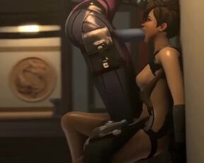 Overwatch self Sucking Futa themselves