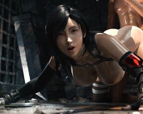 Intense fucking with Tifa, the hottest waifu in all of Final Fantasy (3D HENTAI PORN) by Ruria Raw