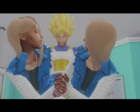 Android 18 Vs Vegeta