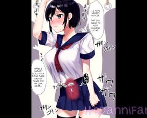 【Lewd Comic/Doujin Dub】 "Anime Girl Has Some 'Buggy' Fun~"【Art: Fantia & Wasabizuke】