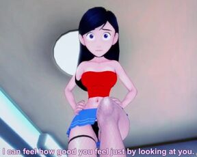 Violet Parr The Incredibles Feet Hentai POV