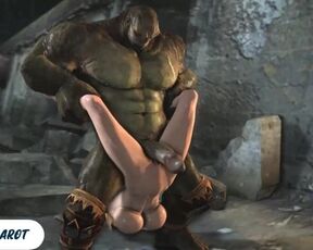 Tina Armstrong Fucked Ogre Huge Cock Until Cum