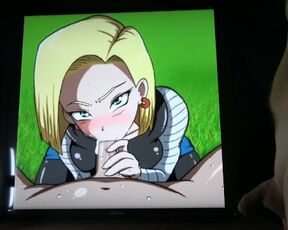 Dragon Ball HENTAI Android 18 Blowjob By Seeadraa Ep 186 (VIRAL)