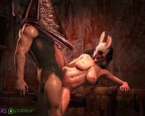 The Huntress X Pyramid Head (Dead by Daylight & Silent Hill)