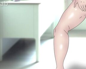 Ochako Uraraka With Ponytails washes in the bathroom, but Midoriya overhears ! Hentai 2d ( Cartoon )