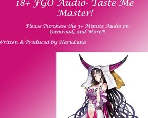 FULL AUDIO FOUND ON GUMROAD - Taste Me Master!