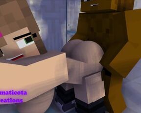 I Fucked Jenny's Hot body In The Shower Minecraft Sex Mode