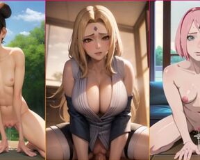 Naruto Hentai Compilation AI generated porn art