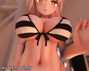 Selestia's Size Theft (POV Giantess growth animation)