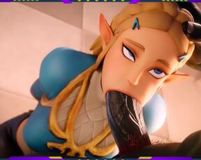 Zelda Princess tells how ganon I fuck her and he put it deep in his throat and give her all your cum