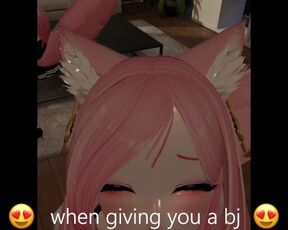 Lewdtuber Miss Kanako Teases you and sucks dick! Vtuber Catgirl Hentai