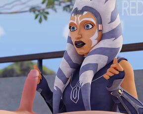 Star Wars - Ahsoka Tano Jedi Training Blowjob (Animation with Sound)