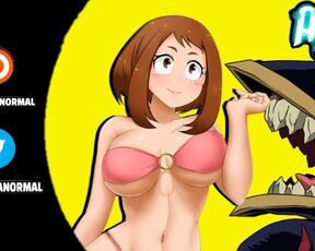 URARAKA SE COJE A UN NOMU PORQUE DEKU NO LE PUEDE DAR FANDUB HENTAI