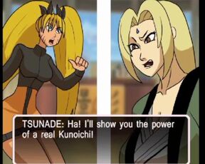 Naruto transfer x Tsunade (game play)