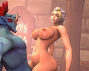 Jaina Hentai Riding Troll Monster Cock