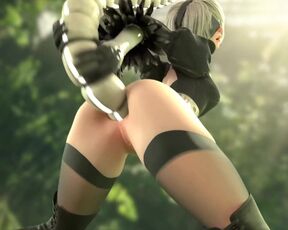 NieR Automata 2B HMV (AOA - Good Luck) by EmperorZurg