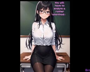 PREVIEW - Your Teacher Disciplines you using her Sweaty Nylon-clad feet!