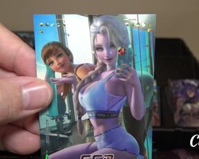 Sexy Anime and hentai Card Box Opening. Goddess Story TCG Collector Cards