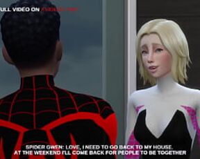 SPIDER GWEN BETRAYING SPIDER-MAN - HE FOLLOWS AND SPYS