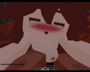 Finding a cute cat-like girl Luna ends up in a hot fucking | Minecraft - Jenny Sex Mod Gameplay