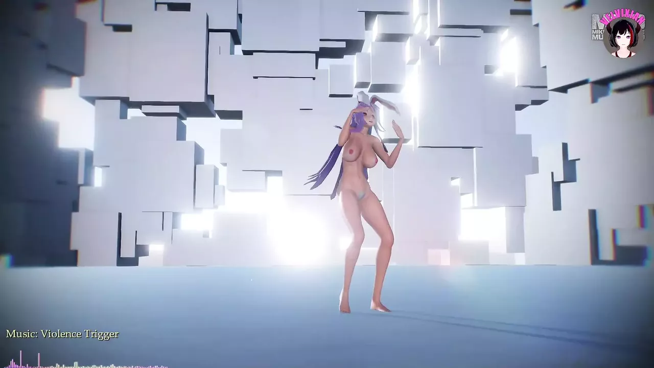 Bunny Girl Full Nude Dance (3D HENTAI) - NanoVids