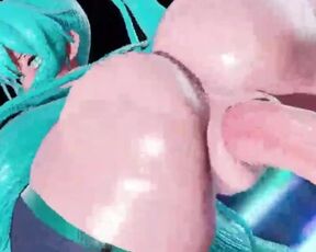 Hatsune Miku FUTA SQUIRT ORGASM