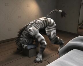 How Zebra enjoy by himself HD by h0rs3