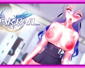 Honkai Star Rail - Bronya takes it hard in the office