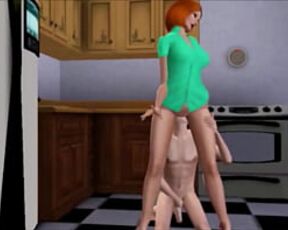 Family Guy Porn Lois Griffin and Bonnie Swanson Cucks BBC