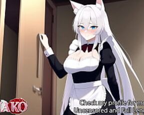 [ASMR Audio & Video] I hope I can SERVICE you well...... MASTER!!!! Your new CATGIRL MAID has arrived!!!!!