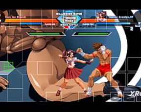 Athena Asamiya KOF xi fucked by Joe Higashi cvs2 hentai bara mugen