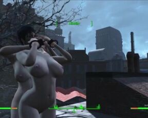 Mutant Penis Growth Vaccine Lesbian Love Affair: Fallout 4 Cait Fucked Hard AAF Sex Mods 3d