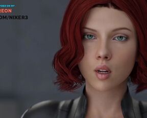 Black Widow Amaising Blowjob Traning Try Not To Cum | Marvel Avengers Natasha Romanoff Hentai