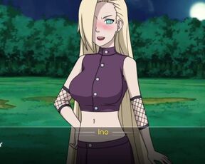 Ino Yamanaka chupando una polla-hentai 2d