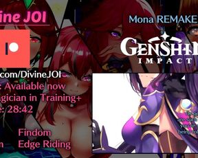 Mona Dominates your Wallet! REMAKE (Hentai JOI) (Genshin Impact)