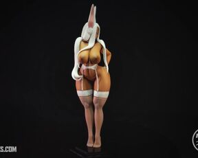 Mirko resin figure Nsfw version