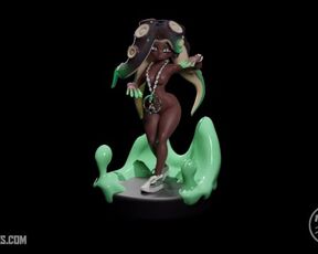 Splatoon Marina resin Figure