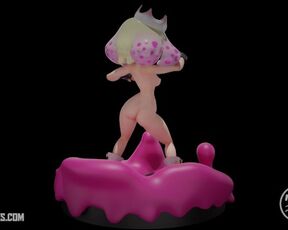 Splatoon Pearl Resin figure