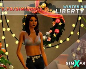 Winter Holiday - Liberty Lee - The Sims 4