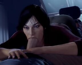 Chloe Frazer Blowjob (Uncharted)