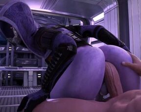 Futa Mass Effect Alein Takes Dick Hard