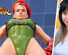 Cammy dominates GAMER Cock with a Corner c-C-Combo! Street Fighter (this was super cute and fun) :)