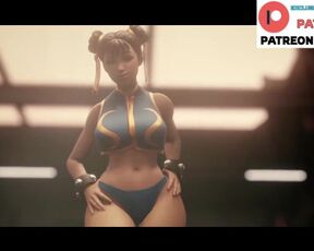 Chun Li Hard Anal Riding After Fight | Hottest Street Fighter Anal Hentai 4k 60fps