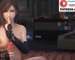 Tifa Lockhart Do Sweet Squirt And Getting Creampie | Final Fantasy Hentai Animation 4k 60 fps