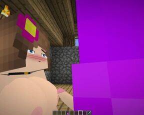 Minecraft Jenny Mod! Boob job from a big titty girl Jenny!