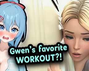 VTuber Hentai Reacts! Gwen's Workout