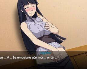 Masturbating the desperate Hinata - Training with Hinata - Kunoichi Trainer