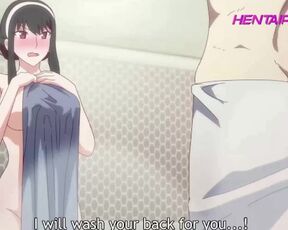 ▰ Busty Naked Sister Wants to Wash The Back of Stepbro ▱ HENTAI X Family